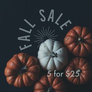 🍂 FALL SALE 5 FOR $25